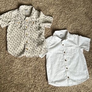 Bundle of 2 toddler dress shirts- Old Navy